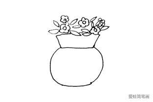 画花瓶视频